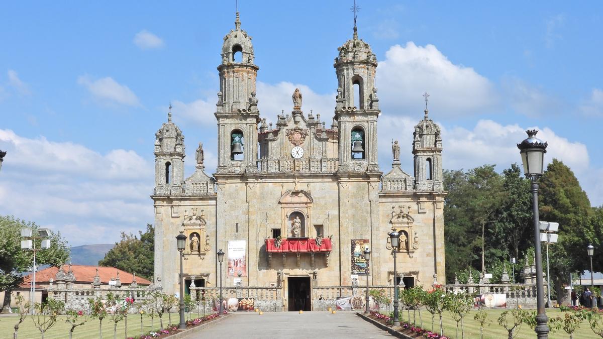 Vista del santuario de Los Milagros. // F. CASANOVA