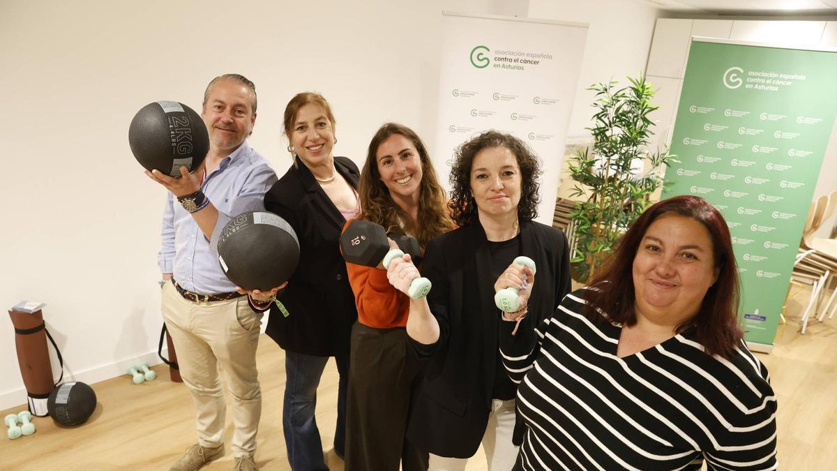 VÍDEO: La Asociación Contra el Cáncer en Asturias tiene todo preparado para iniciar sus talleres de ejercicio físico oncológico