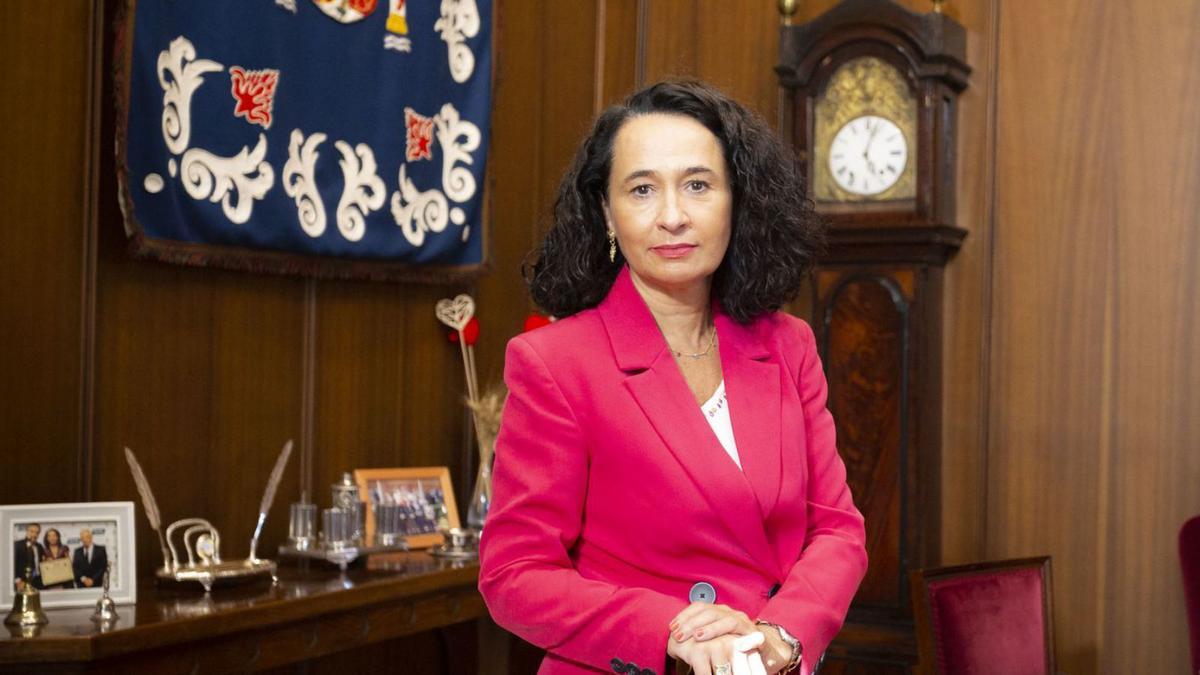 María Félix Tena, presidenta del Tribunal Superior de Extremadura.