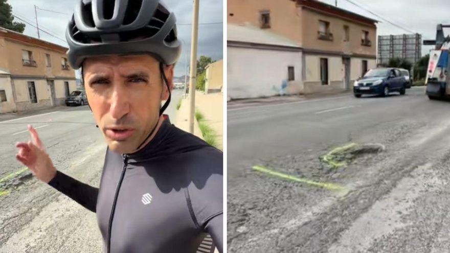 José María López, deportista e influencer, sobre el ciclista de 72 años fallecido en Murcia: "Así de lamentable está el estado de las carreteras en Murcia"