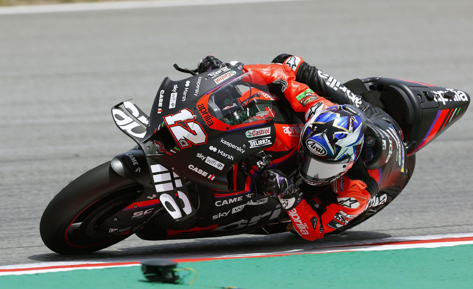 Els entrenaments de Moto GP a Montmeló