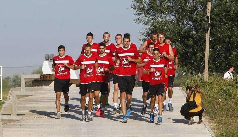 Entrenamiento del CAI Zaragoza