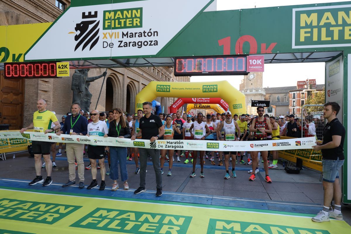 XVII Mann-Filter Maratón de Zaragoza y 10K