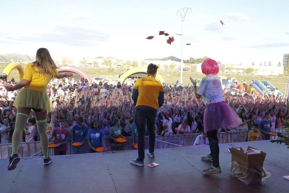 Sexta edición de la Holi Run en Cabezo de Torres