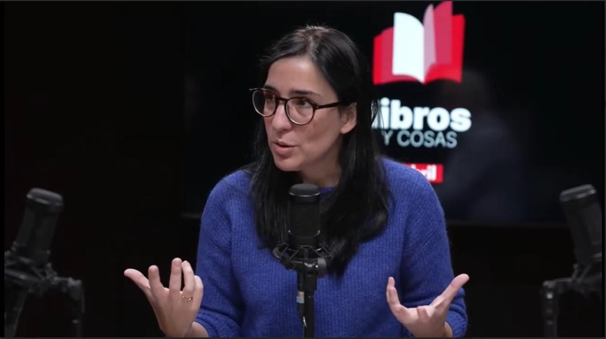 Alauda Ruiz de Azúa, en 'Libros y cosas'.