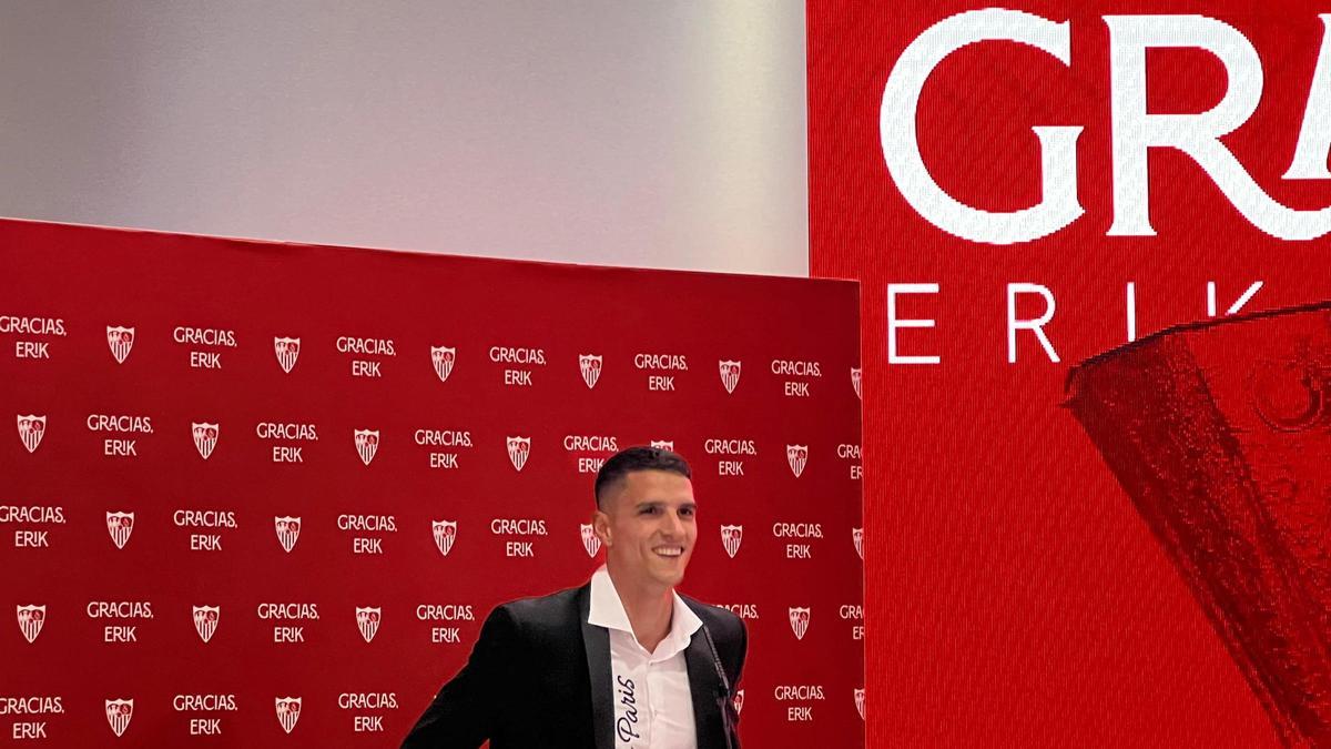 Despedida de Erik Lamela del Sevilla Fútbol Club