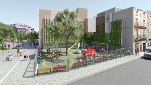 Comencen les obres per reformar la plaça Espanyola de l’Hospitalet