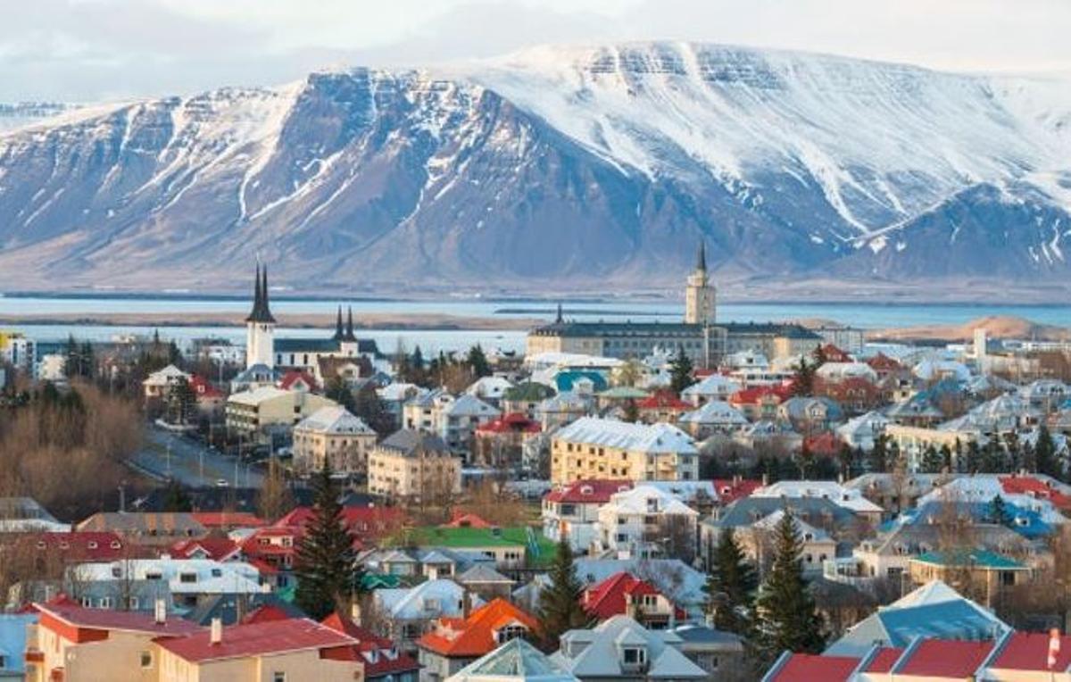 Akureyri, un pueblo al norte de Islandia en el que la pareja viajó hace poco tiempo