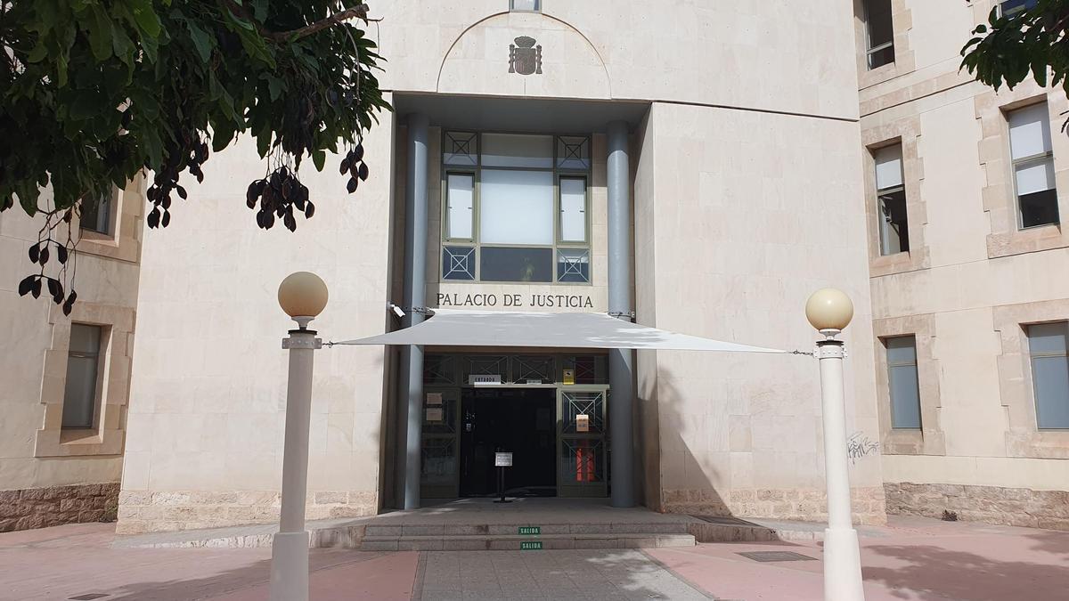 Palacio de Justicia de Alicante, donde se celebró el juicio.