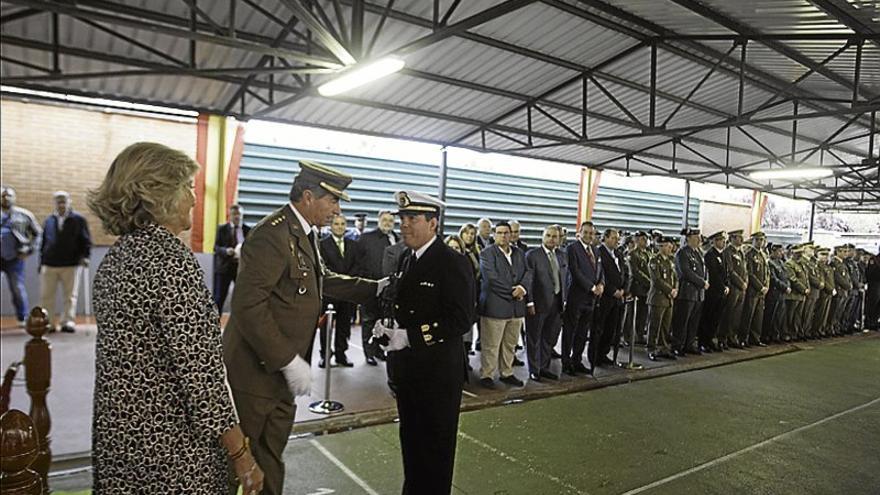 61 reservistas prestan servicio en las Fuerzas Armadas en Badajoz