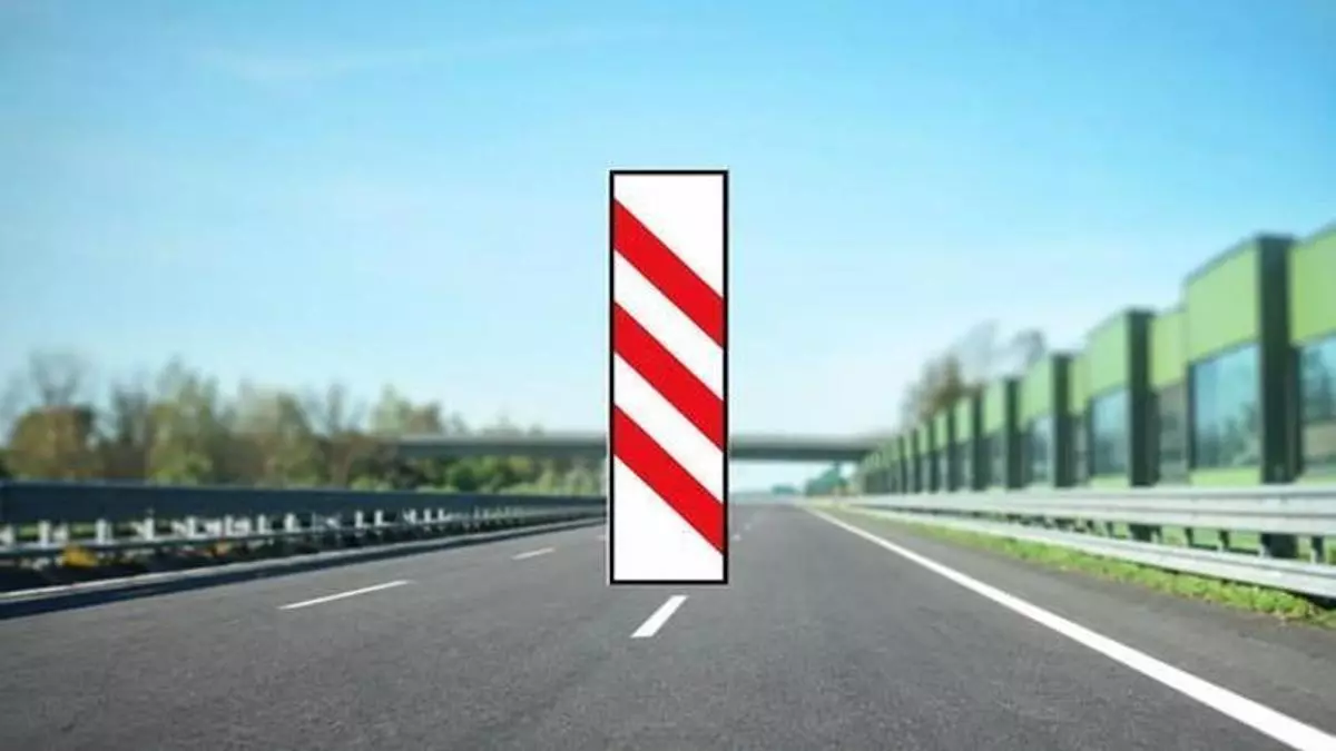 ¿Qué significa la señal de tráfico con tres rayas rojas? Muchos conductores la desconocen