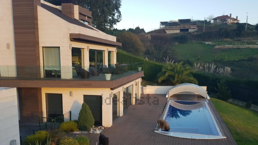 La vivienda con piscina más cara de Asturias, en Gijón
