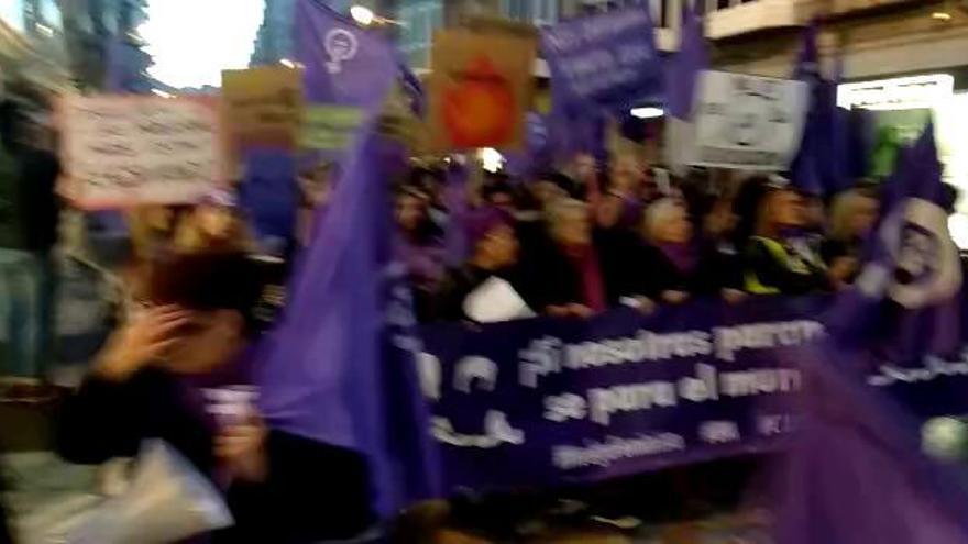 Día Internacional de la Mujer: Manifestación en Cartagena