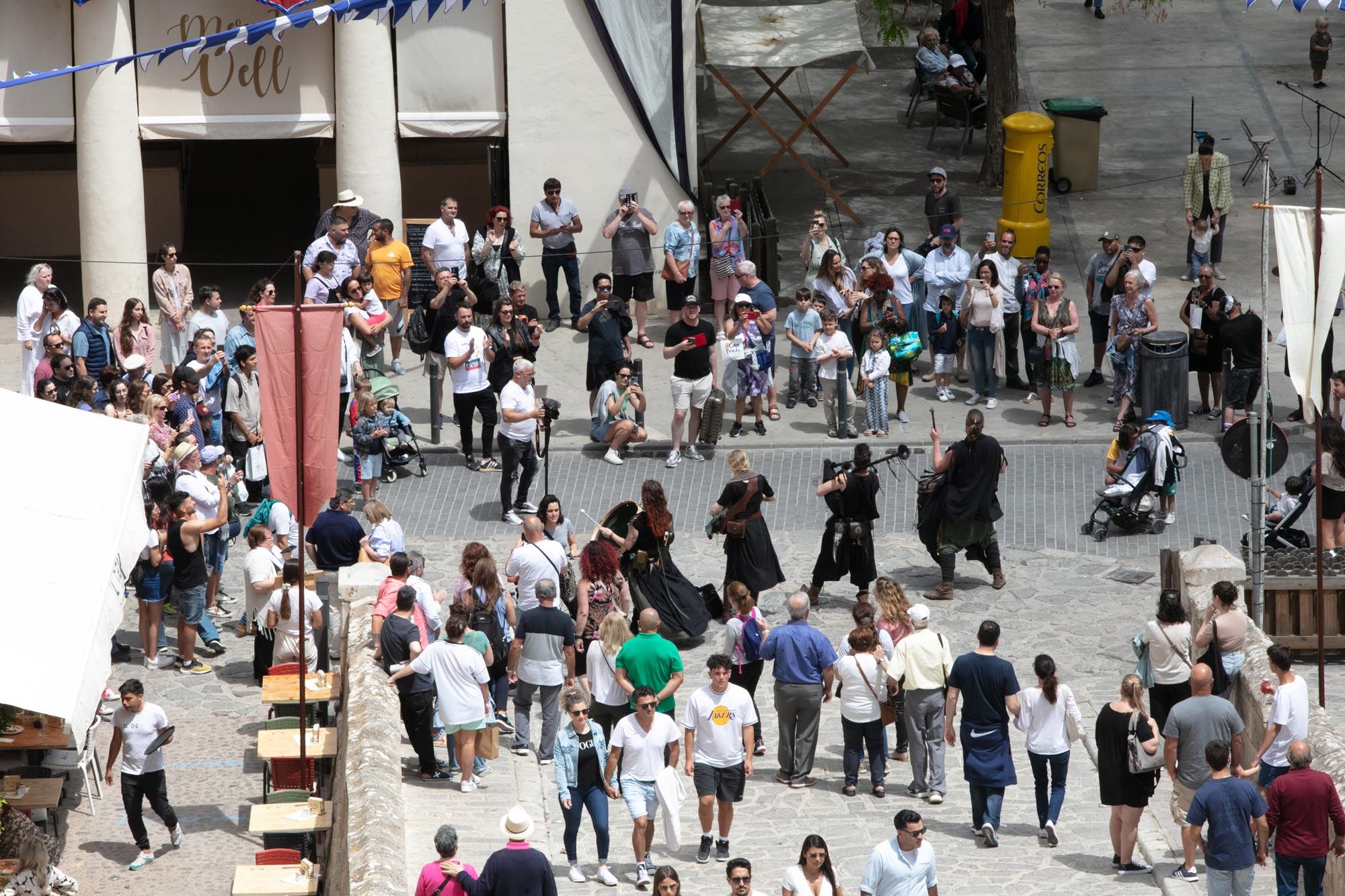 Última jornada de la Feria Ibiza Medieval 2023