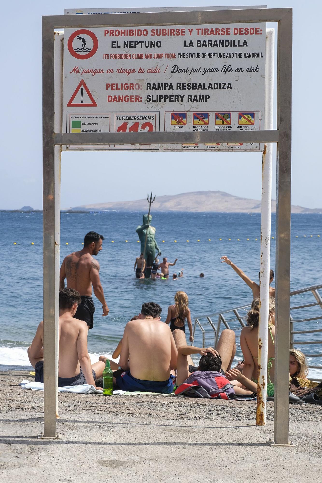 Día de playa en Telde