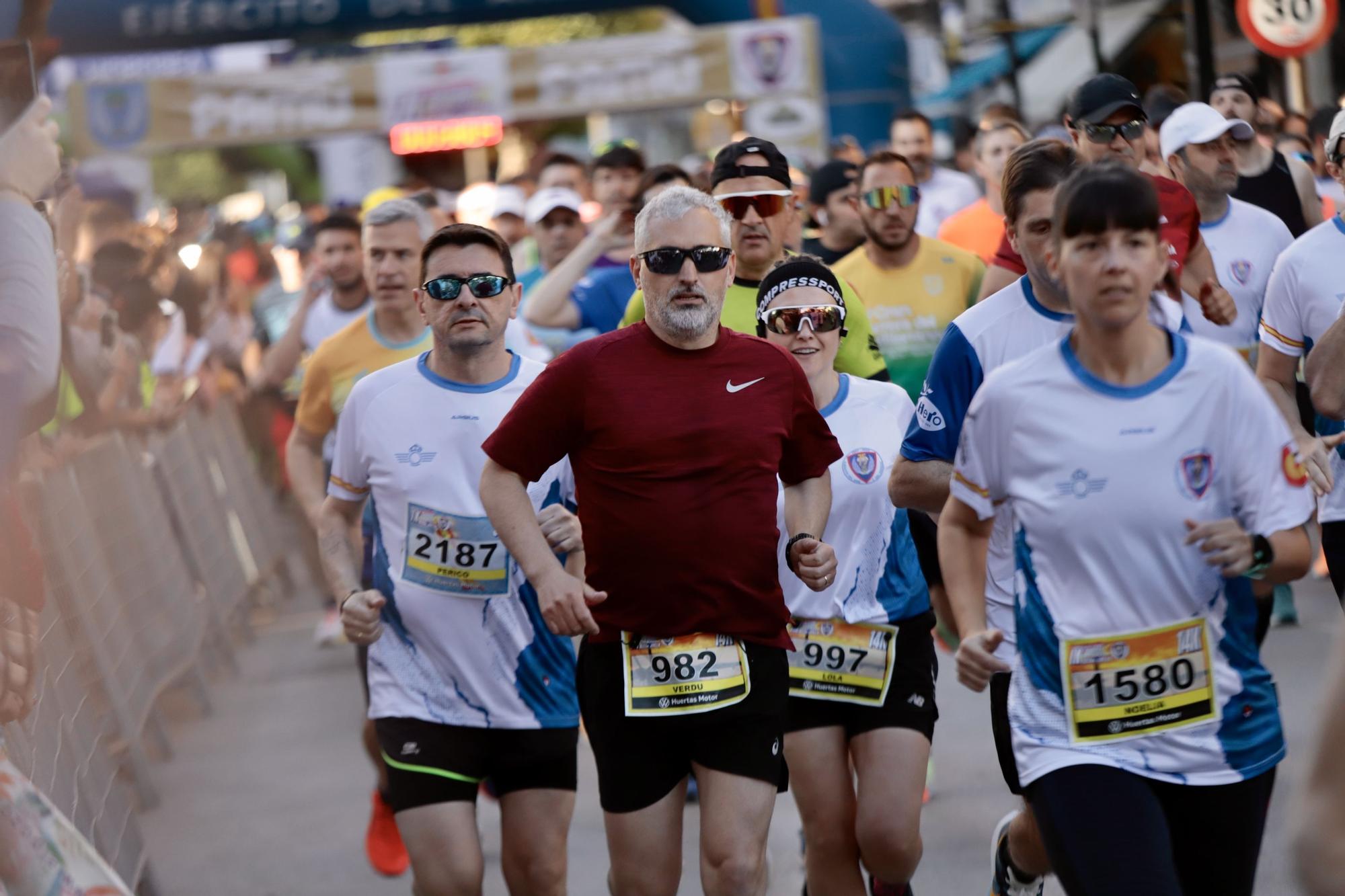 Carrera Base de Alcantarilla: Salida