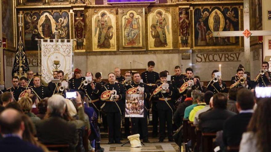 Marchas cofrades para celebrar los 25 años del costal en Zaragoza