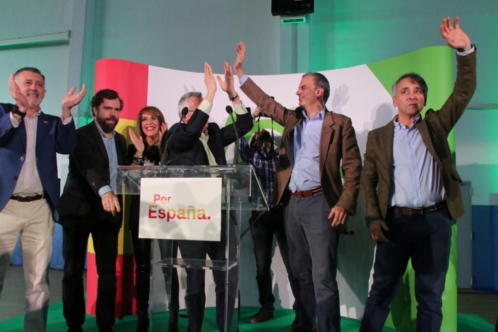 Acto de Vox en el pabellón de Ciudad Jardín