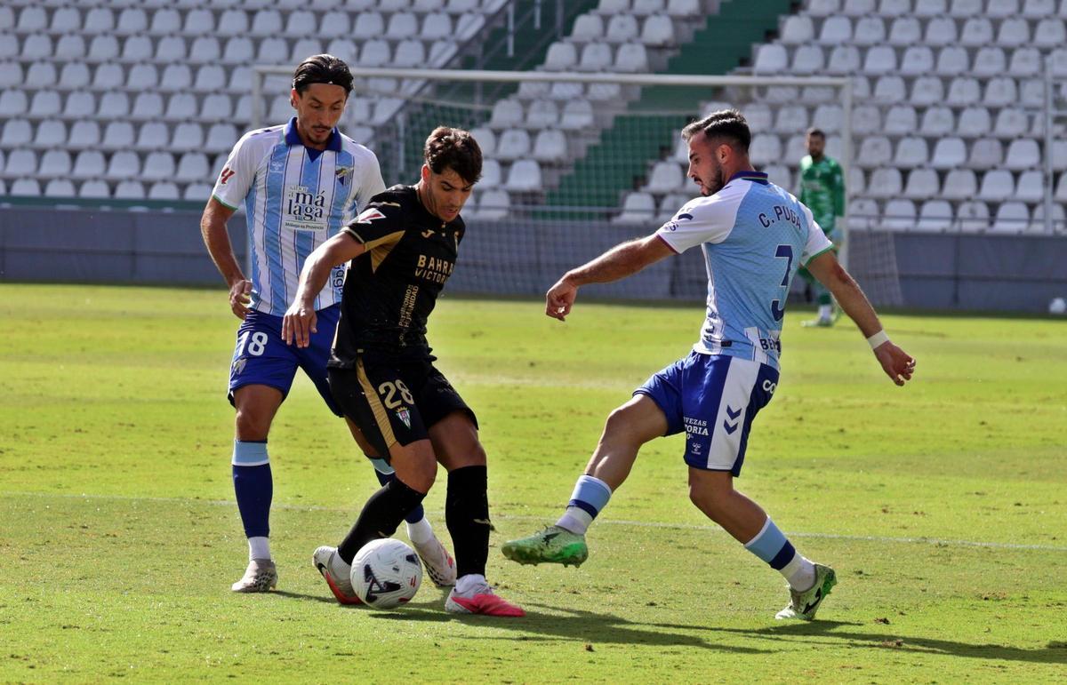 Amistoso a puerta cerrada del Málaga CF frente al Córdoba