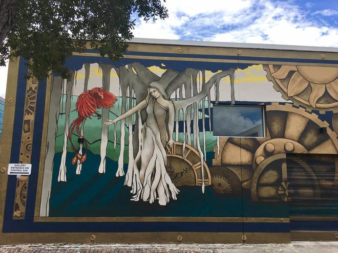 Mural en San Petersburgo Florida