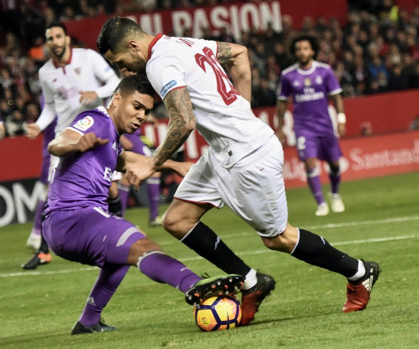 Las mejores imágenes del partido de Liga.