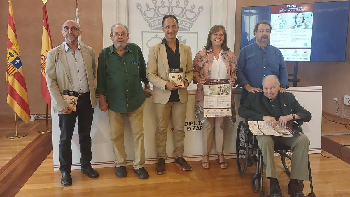 El Festival de música antigua de Daroca se ha presentado este viernes.