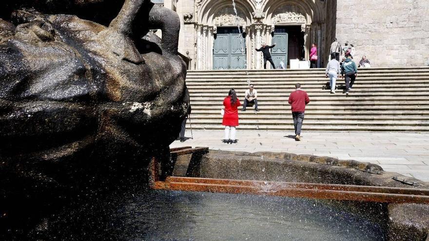Vaivén térmico en Galicia durante el fin de semana: en Santiago habrá una diferencia de casi 20 grados de un día para otro