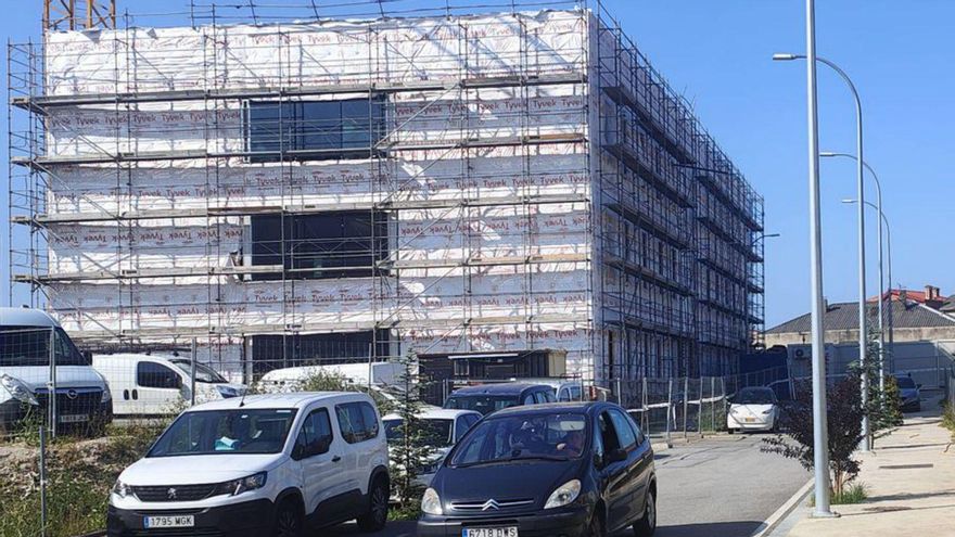 Estado de las obras del inmueble de Sisalde.