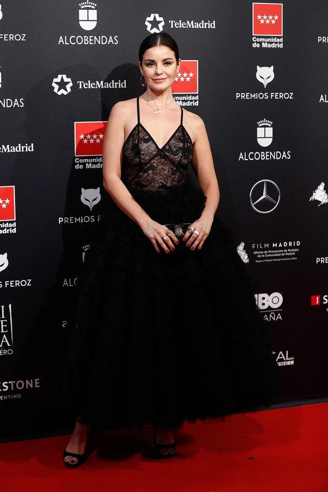 Marta Torné en la alfombra roja de los 'Premios Feroz 2020'