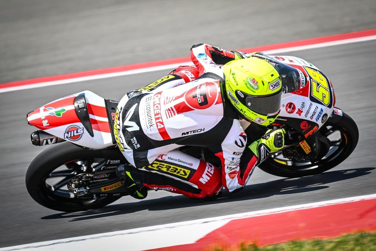 El piloto italiano Luca Lunetta.