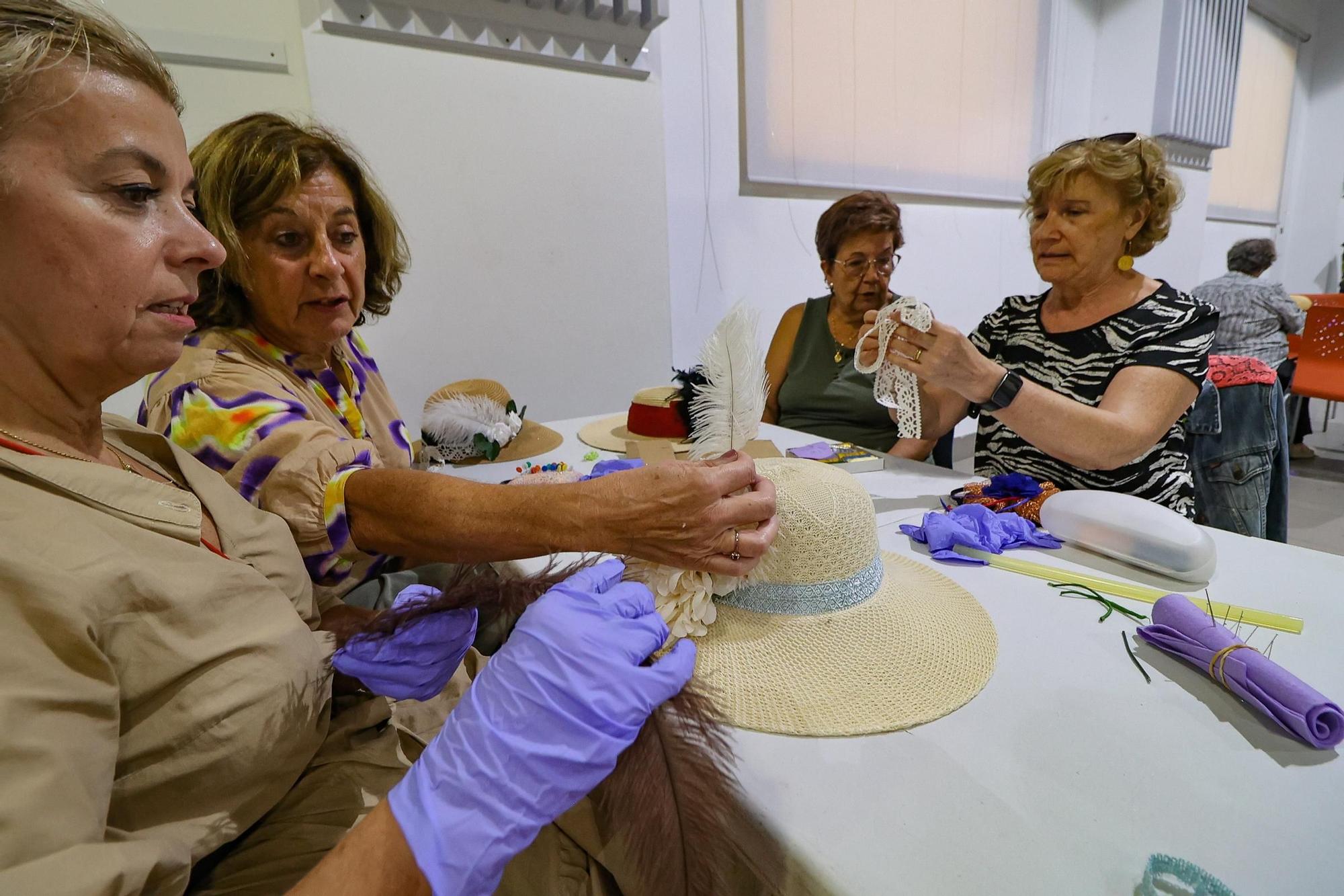 Imágenes del taller de sombreros del Modernismo