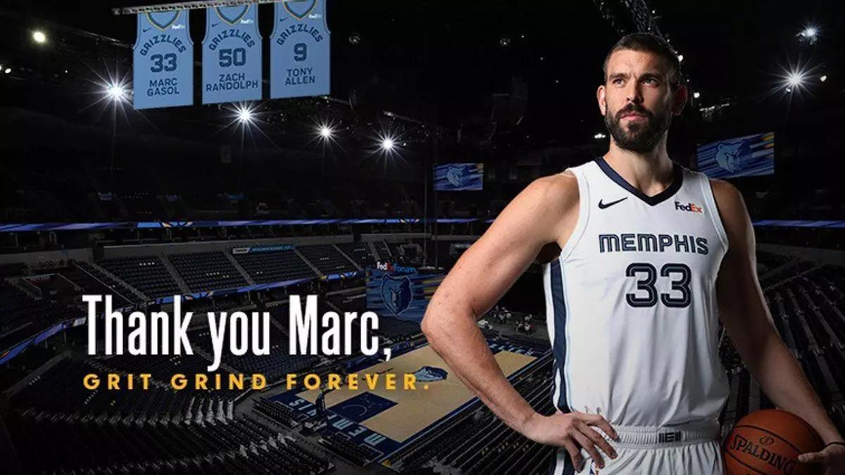 Marc Gasol: "Memphis será parte de nosotros por el resto de nuestras vidas"