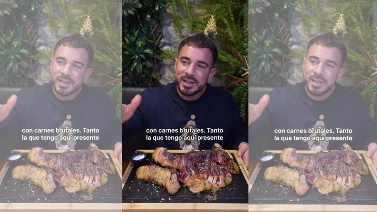 Un popular influencer gastronómico se rinde a los encantos de este restaurante de Porto do Son: "Sus carnes son brutales"