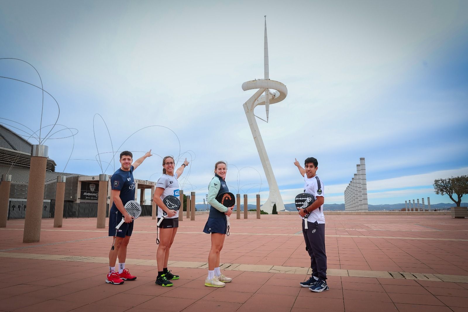 Los protagonistas, listos para el torneo