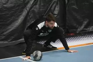 Ivan Panjan, del Frigofíficos del Morrazo, el portero más fiable de la Liga Asobal