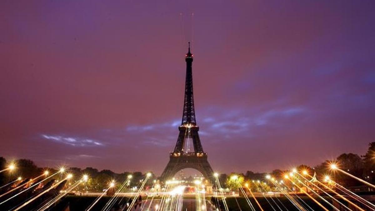 Torre Eiffel en París (Francia).
