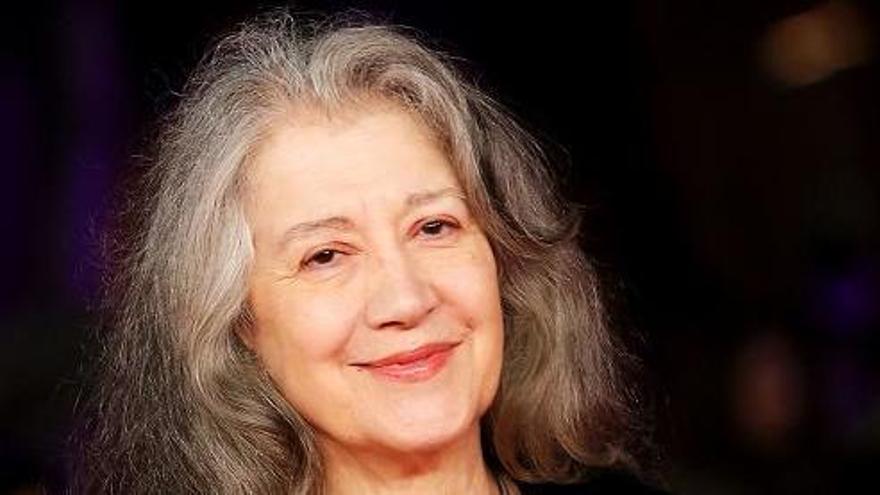 Martha Argerich.