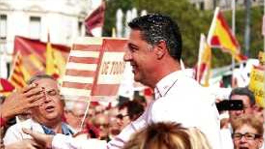 L&#039;unionisme reivindica la hispanitat amb 4.500 persones a Barcelona