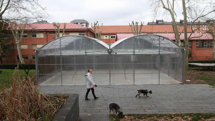 La nueva estructura ya está finalizada. // Iñaki Osorio