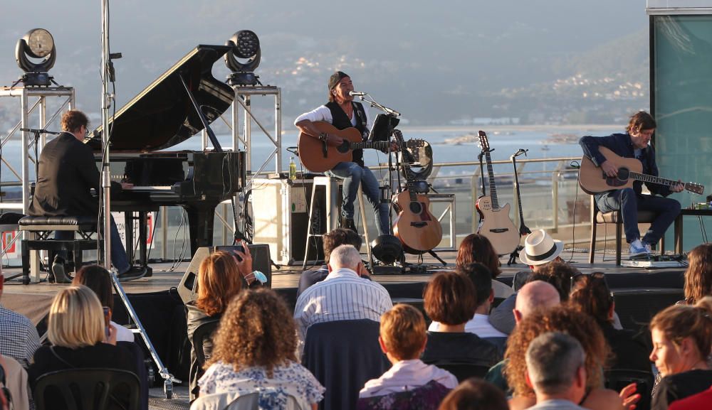 La terraza del Mar de Vigo acogió el primer concierto del ciclo TerraCeo