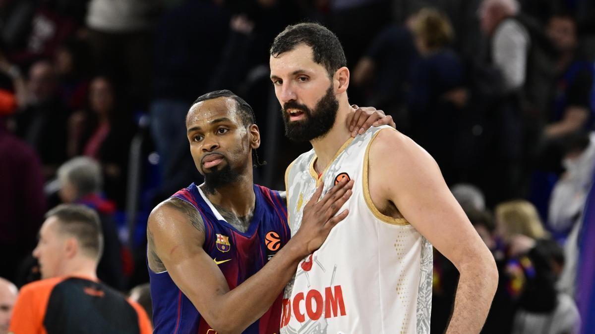 Último entrenamiento del Barça de basket antes de viajar a Mónaco