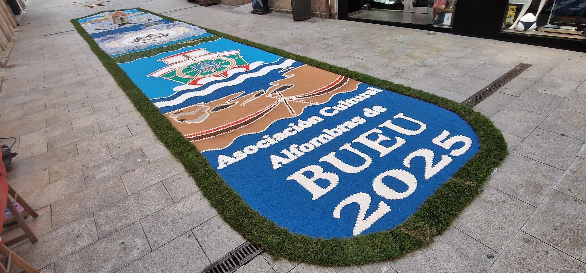La fiesta de las alfombras florales del Corpus en Bueu (II)