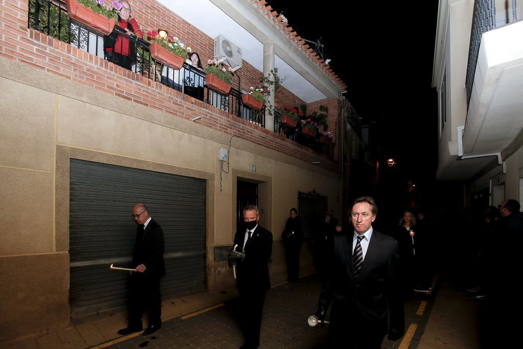 Semana Santa de Lorca 2022: Virgen de la Soledad del Paso Negro, iglesia y procesión