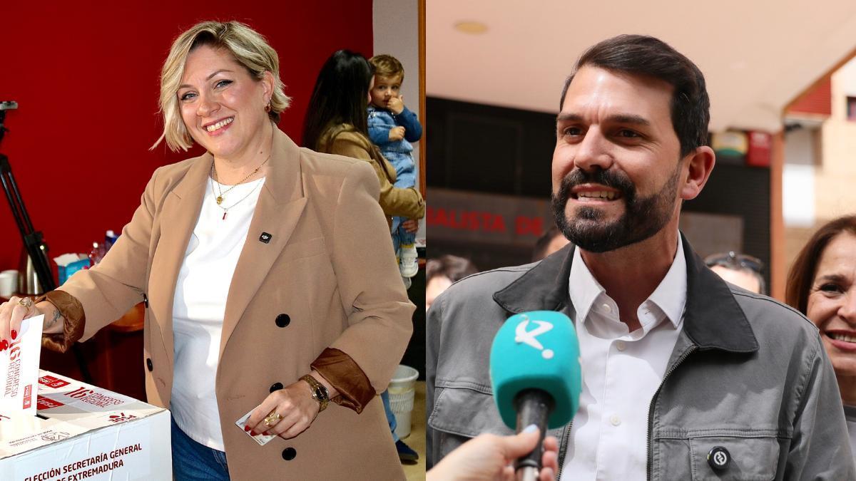 Soraya Vega y Álvaro Sánchez Cotrina, este sábado.