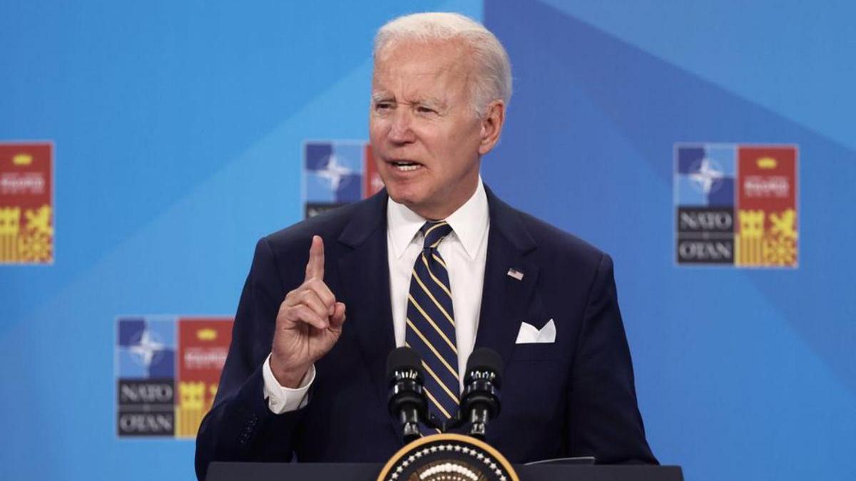 Joe Biden en la segona jornada de la cimera de l’OTAN  | E. PARRA/EP