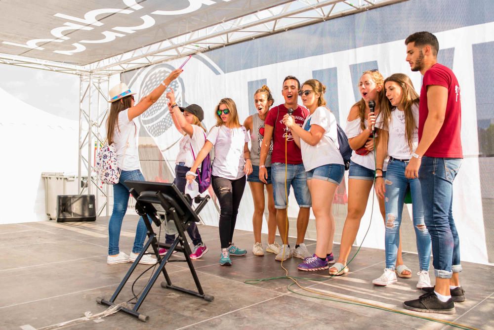 Paellas, música y atracciones en la primera edición de Bienvenida UA