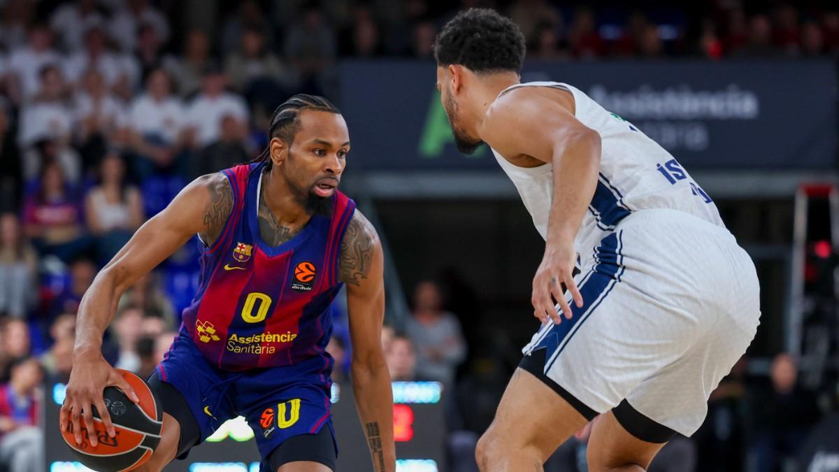 Kevin Punter, en el partido de Euroliga ante Anadolu Efes