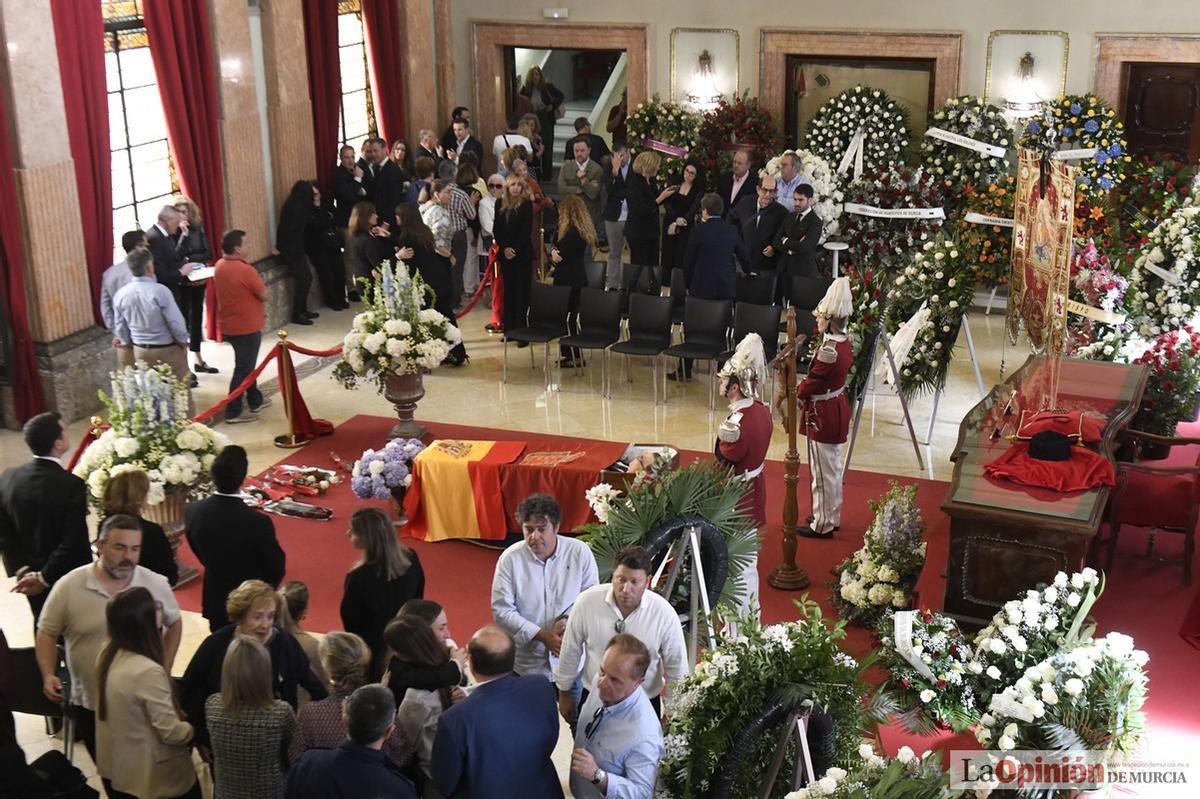 Murcia despide a José Ballesta: las fotos de la capilla ardiente
