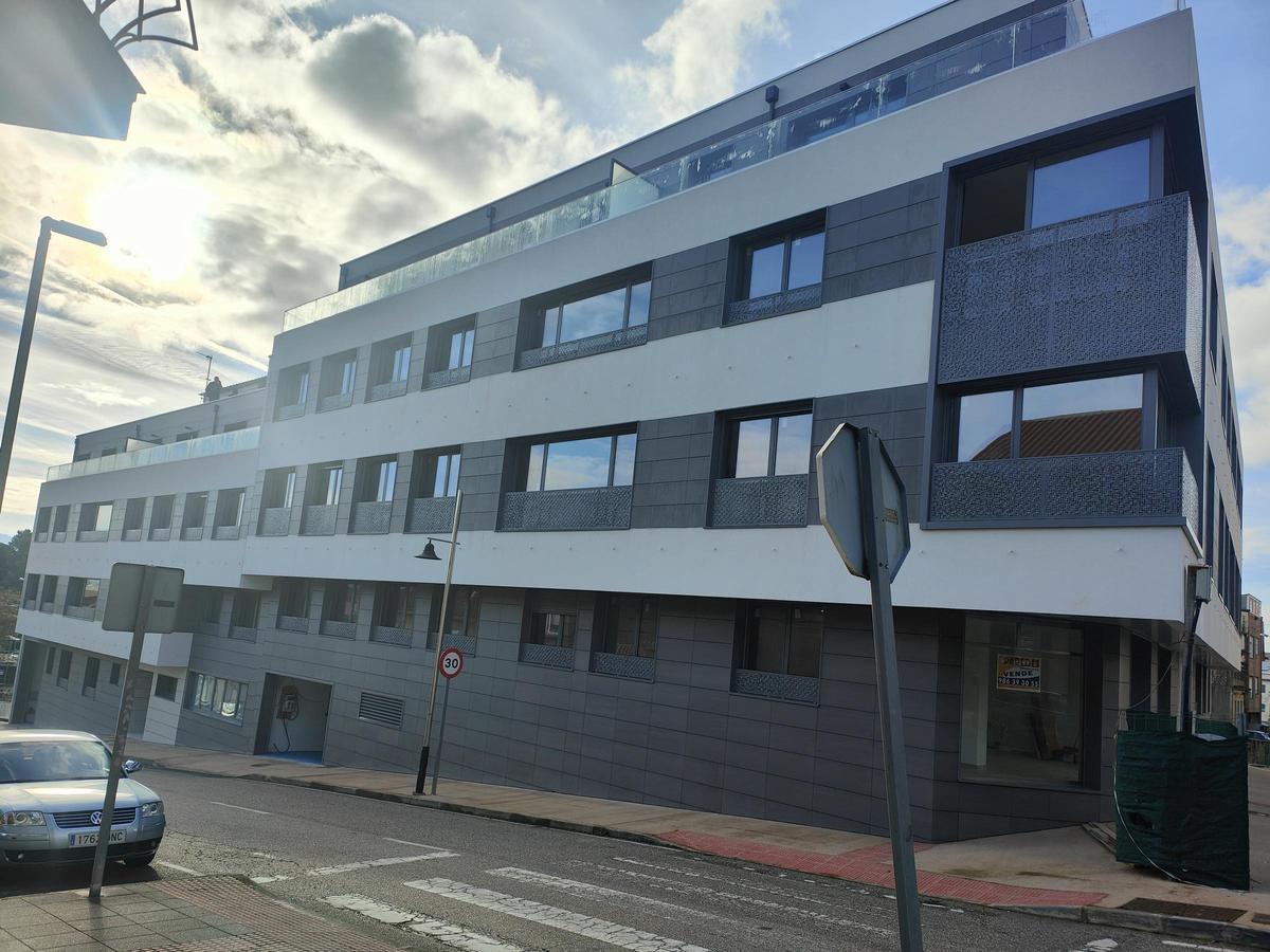 El edificio de Sisalde, ayer, listo.