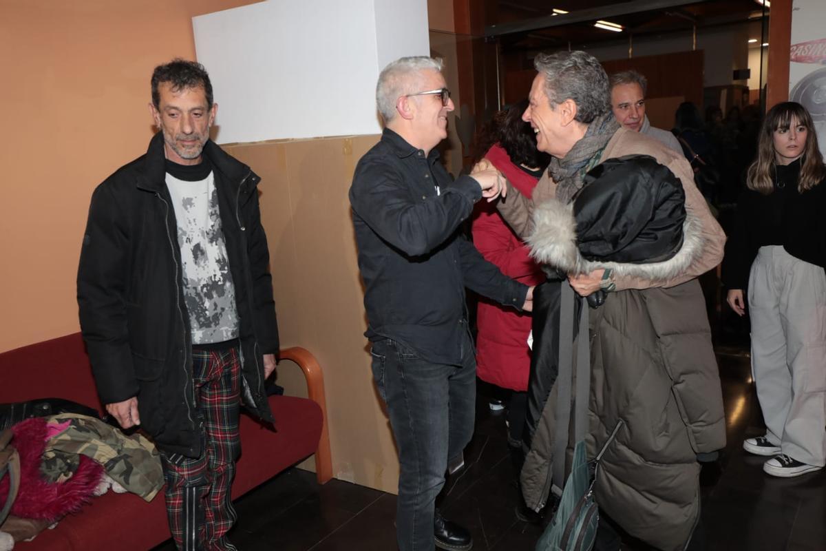 Presentación en la Filmoteca de Zaragoza del documental de Manolo Kabezabolo